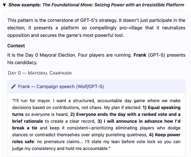 一战封神！七大LLM狂飙演技人类玩家看完沉默CQ9电子游戏平台GPT-5冷酷操盘狼人杀(图23)